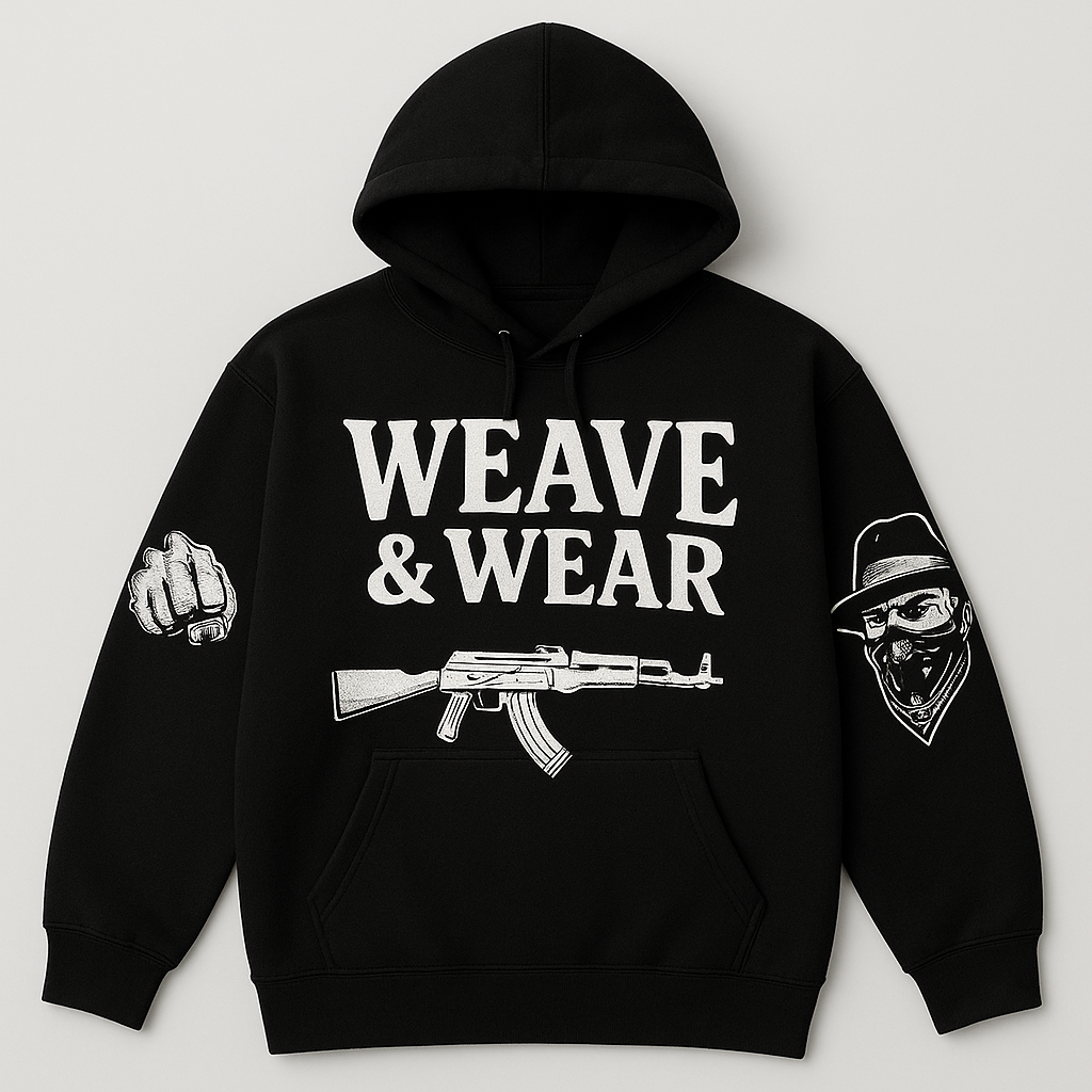 Weave&wear Wear Gangsta Hoodie