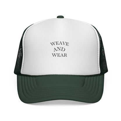 Stylish Trucker Cap with 'Weave and Wear' Design - Perfect for Fashion Enthusiasts, Outdoor Adventures, Festivals, and Daily Wear, [...]