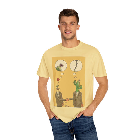Charming Cactus Illustration T-Shirt - Perfect Gift for Plant Lovers, Unique Graphic Tee, Fun Quirky Wear for Any Occasion, [...]