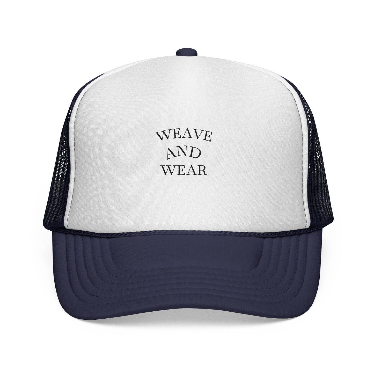 Stylish Trucker Cap with 'Weave and Wear' Design - Perfect for Fashion Enthusiasts, Outdoor Adventures, Festivals, and Daily Wear, [...]