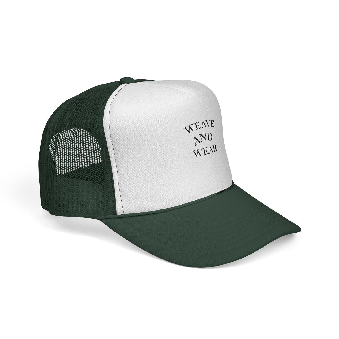 Stylish Trucker Cap with 'Weave and Wear' Design - Perfect for Fashion Enthusiasts, Outdoor Adventures, Festivals, and Daily Wear, [...]