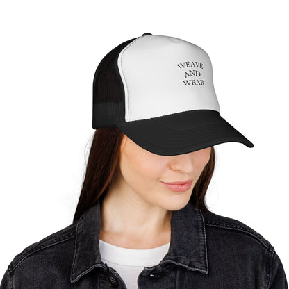 Stylish Trucker Cap with 'Weave and Wear' Design - Perfect for Fashion Enthusiasts, Outdoor Adventures, Festivals, and Daily Wear, [...]