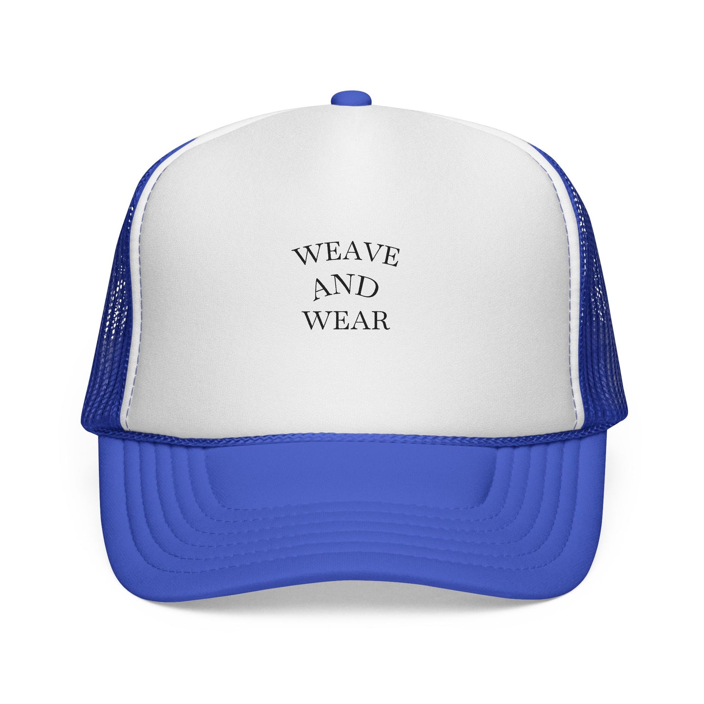Stylish Trucker Cap with 'Weave and Wear' Design - Perfect for Fashion Enthusiasts, Outdoor Adventures, Festivals, and Daily Wear, [...]