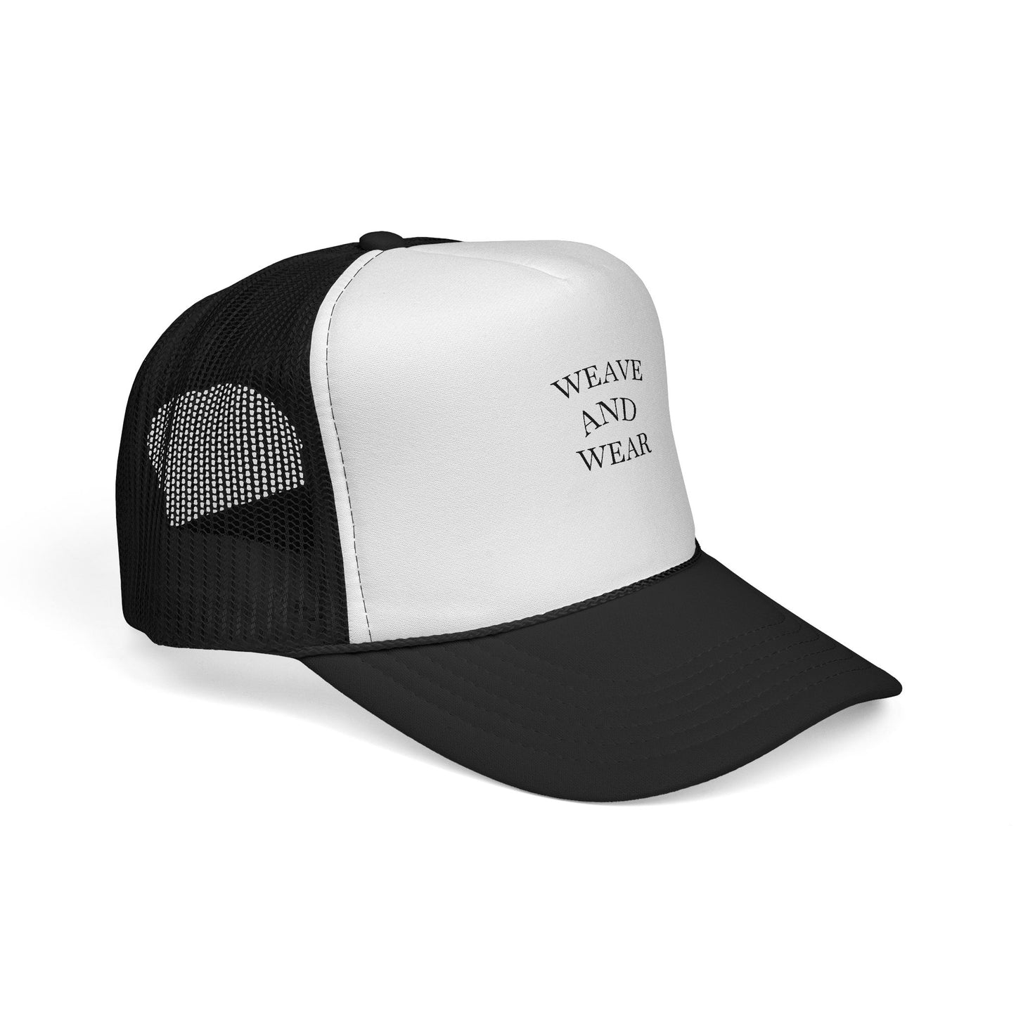 Stylish Trucker Cap with 'Weave and Wear' Design - Perfect for Fashion Enthusiasts, Outdoor Adventures, Festivals, and Daily Wear, [...]
