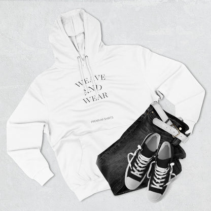 Stylish Three-Panel Fleece Hoodie, Cozy Casual Wear, Unique Gift for Him or Her, Perfect for Autumn and Winter, Trendy Layering Piece