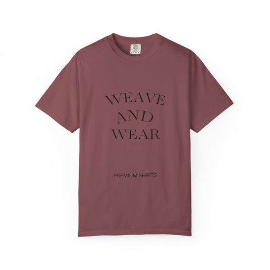 Garment-Dyed T-Shirt with Sunset Design, Casual Wear, Graphic Tee, Summer Fashion, Gift for Nature Lovers