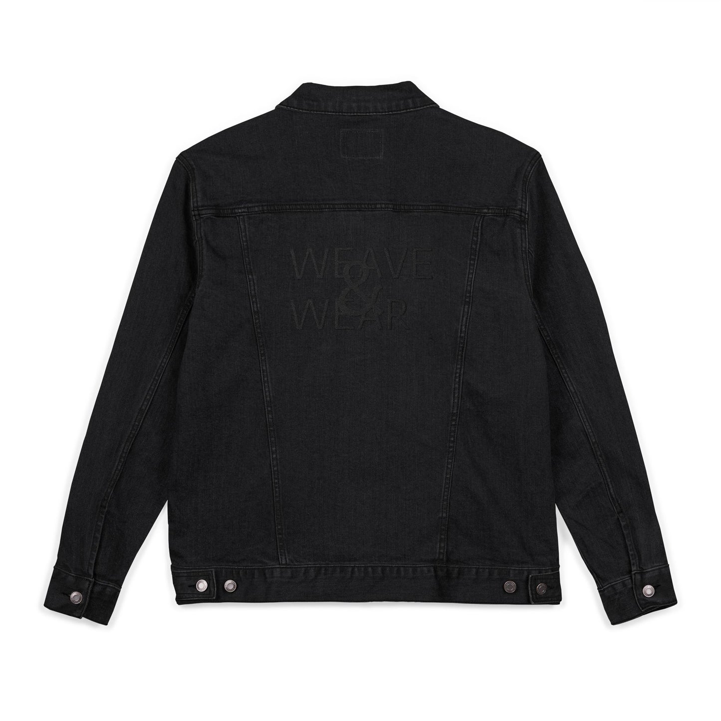 Stylish Unisex Embroidered Denim Jacket, Casual Outerwear for All Seasons, Statement Piece for Every Occasion, Trendy Gift Idea