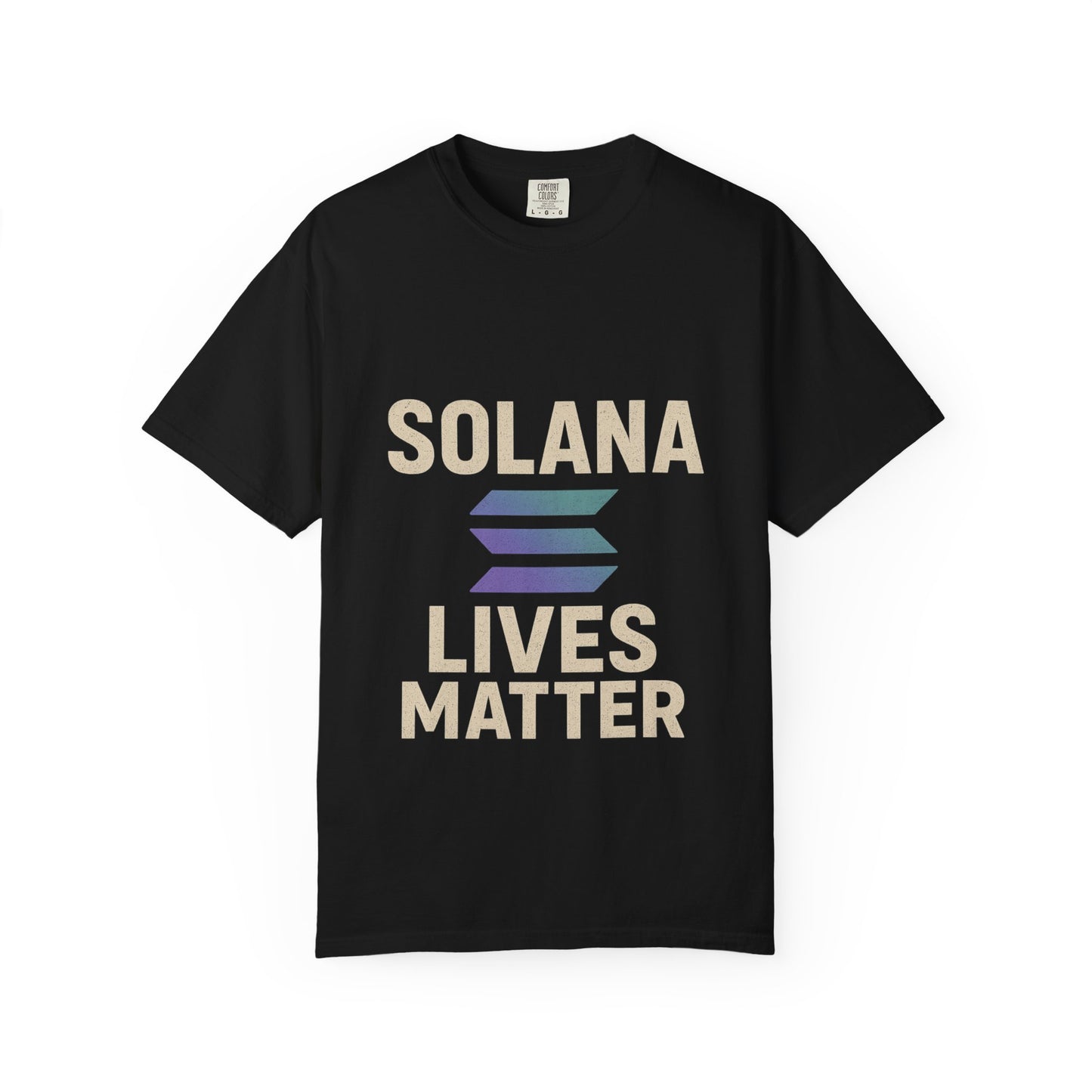 Solana Lives Matter T-Shirt, Unisex Graphic Tee, Comfortable Casual Wear, Cryptocurrency Gift, Trendy Streetwear