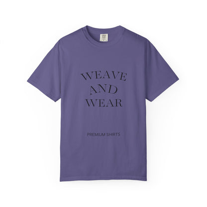 Garment-Dyed T-Shirt with Artistic Design, Cool Summer Tee, Eco-Friendly Fashion, Casual Outfit, Gift for Nature Lovers