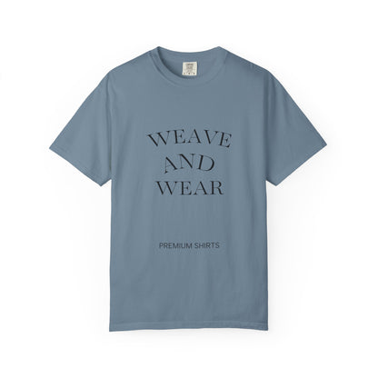 Garment-Dyed T-Shirt with Artistic Design, Cool Summer Tee, Eco-Friendly Fashion, Casual Outfit, Gift for Nature Lovers