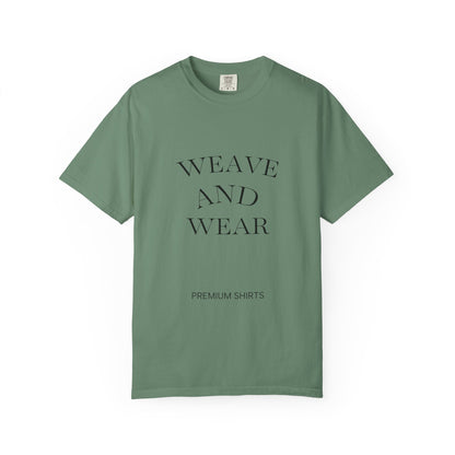 Garment-Dyed T-Shirt with Artistic Design, Cool Summer Tee, Eco-Friendly Fashion, Casual Outfit, Gift for Nature Lovers