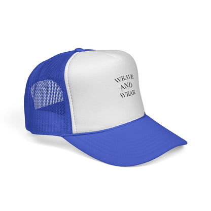 Stylish Trucker Cap with 'Weave and Wear' Design - Perfect for Fashion Enthusiasts, Outdoor Adventures, Festivals, and Daily Wear, [...]
