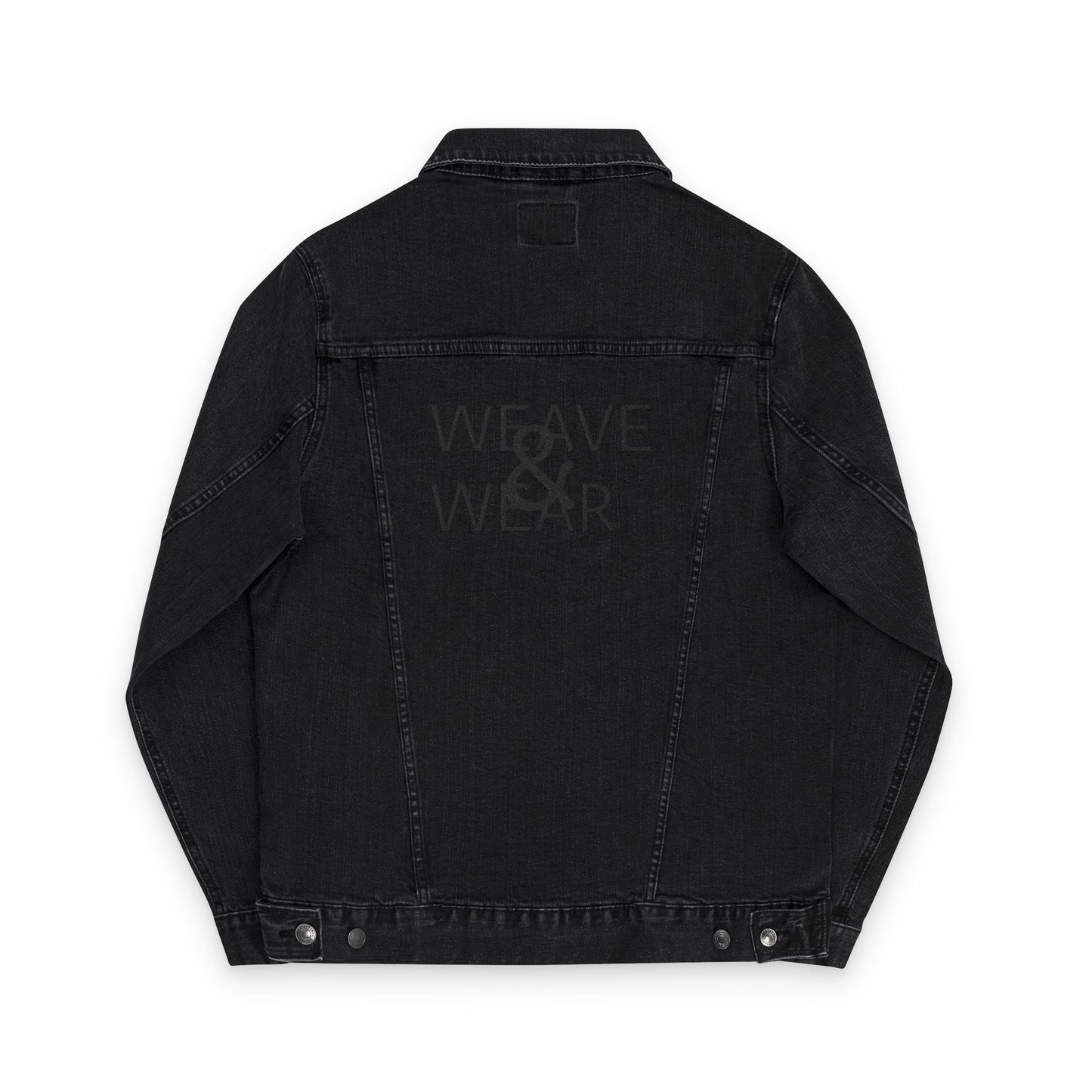Stylish Unisex Embroidered Denim Jacket, Casual Outerwear for All Seasons, Statement Piece for Every Occasion, Trendy Gift Idea