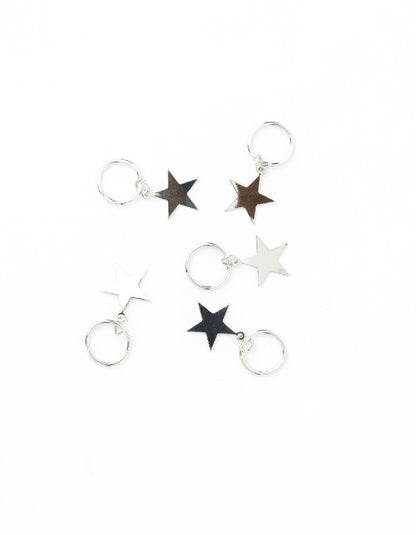 Hair clip with pendant STAR AFROline (5pcs)-0