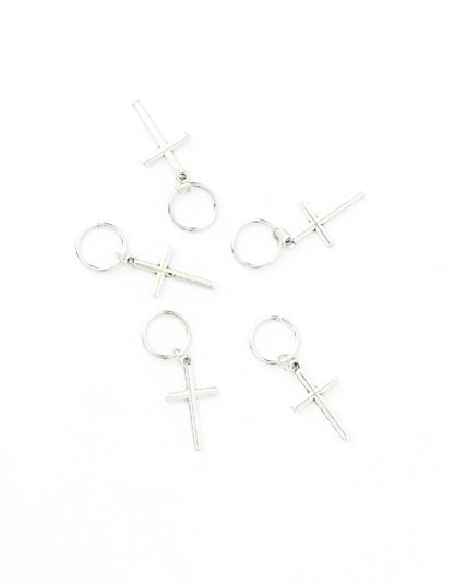 Hair hoop with pendant CROSS AFROline (5pcs)-0