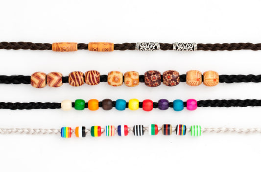 Hair pearl plastic small colored AFROline