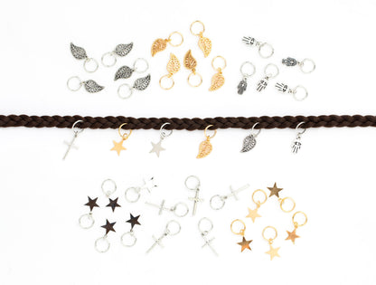 Hair hoop with pendant CROSS AFROline (5pcs)-2