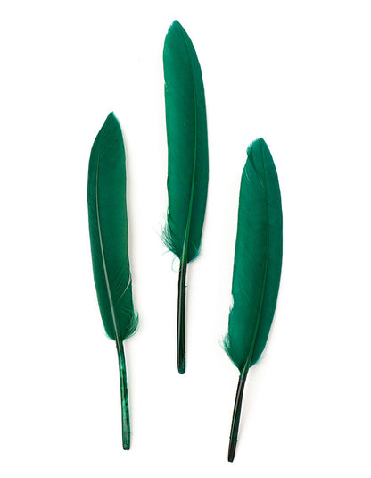 Hajékszer colored feather hair ornament Green AFROline (1pc)-1